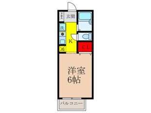 クレール城山の物件間取画像